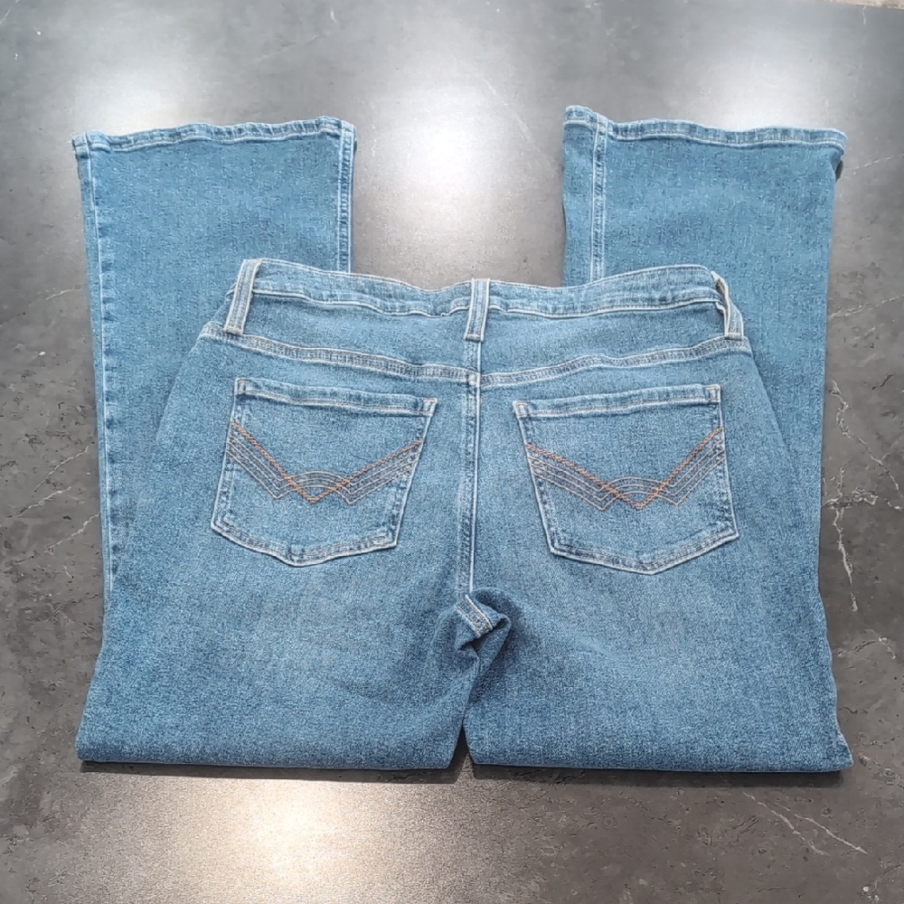Women's Straight Leg Blue Jeans